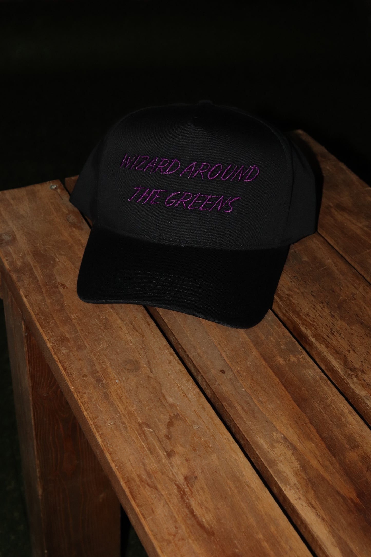 Wizard Around The Greens 5 Panel Hat