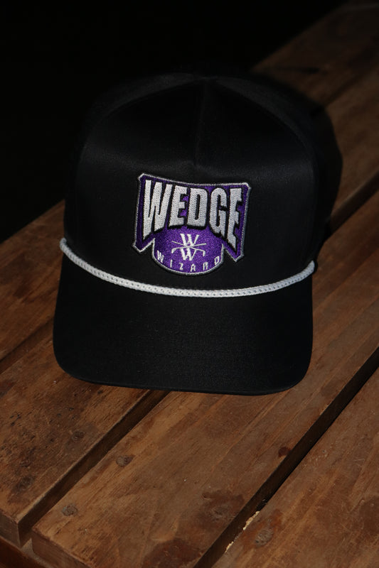 Wedge Wizard Emblem Performance Rope Hat