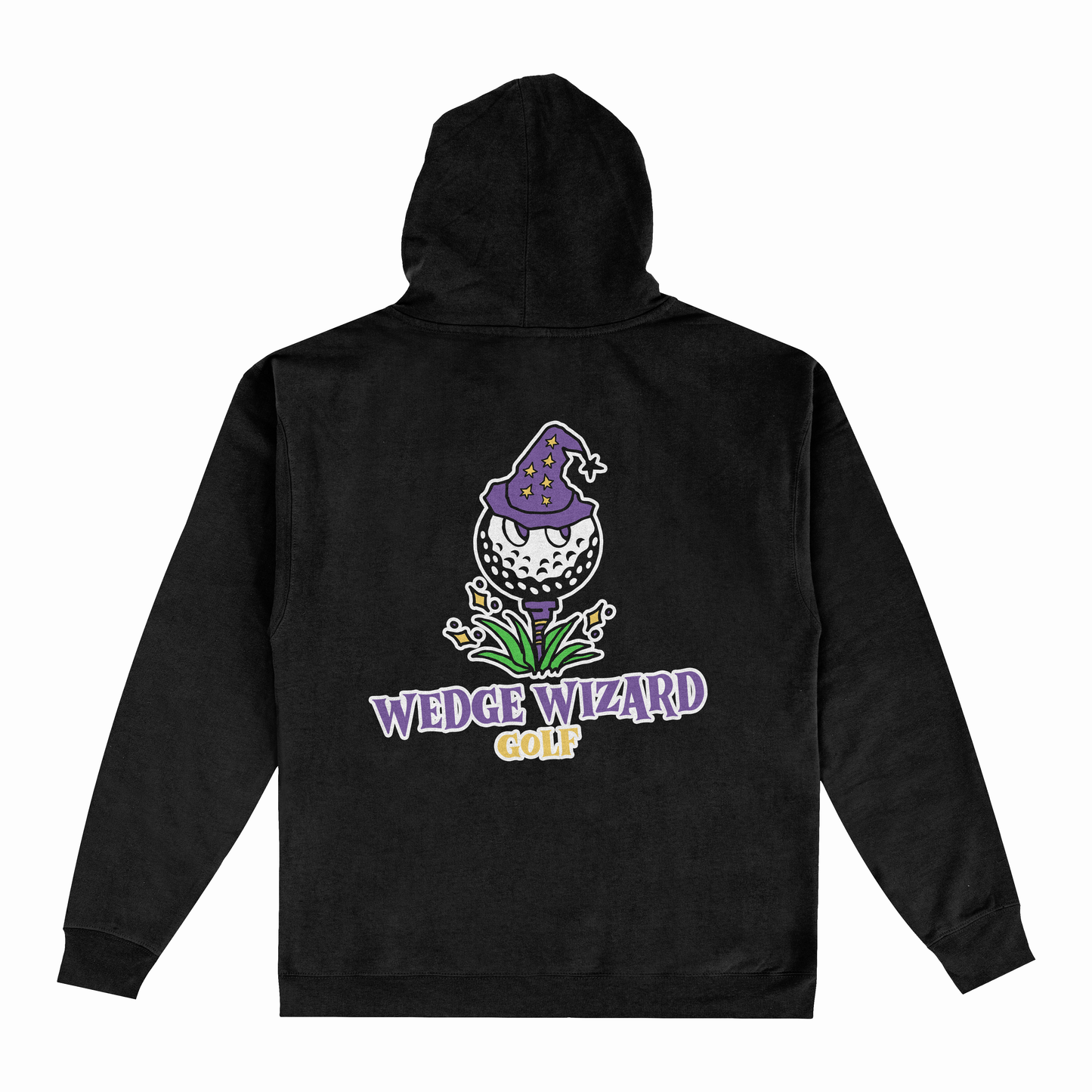 Wedge Wizard Retro Graphic Hoodie